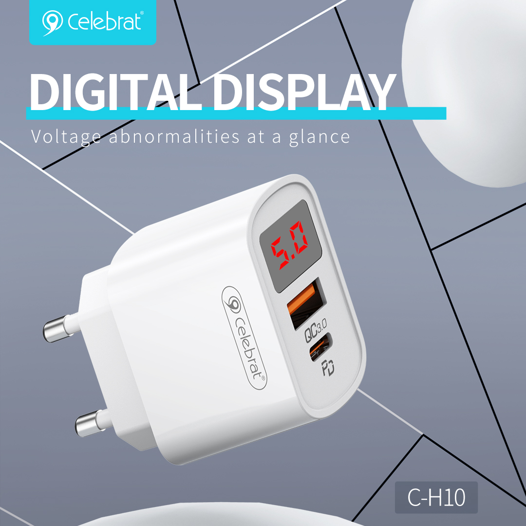 ADAPTADOR CELEBRAT 20W C H10 TIPO C