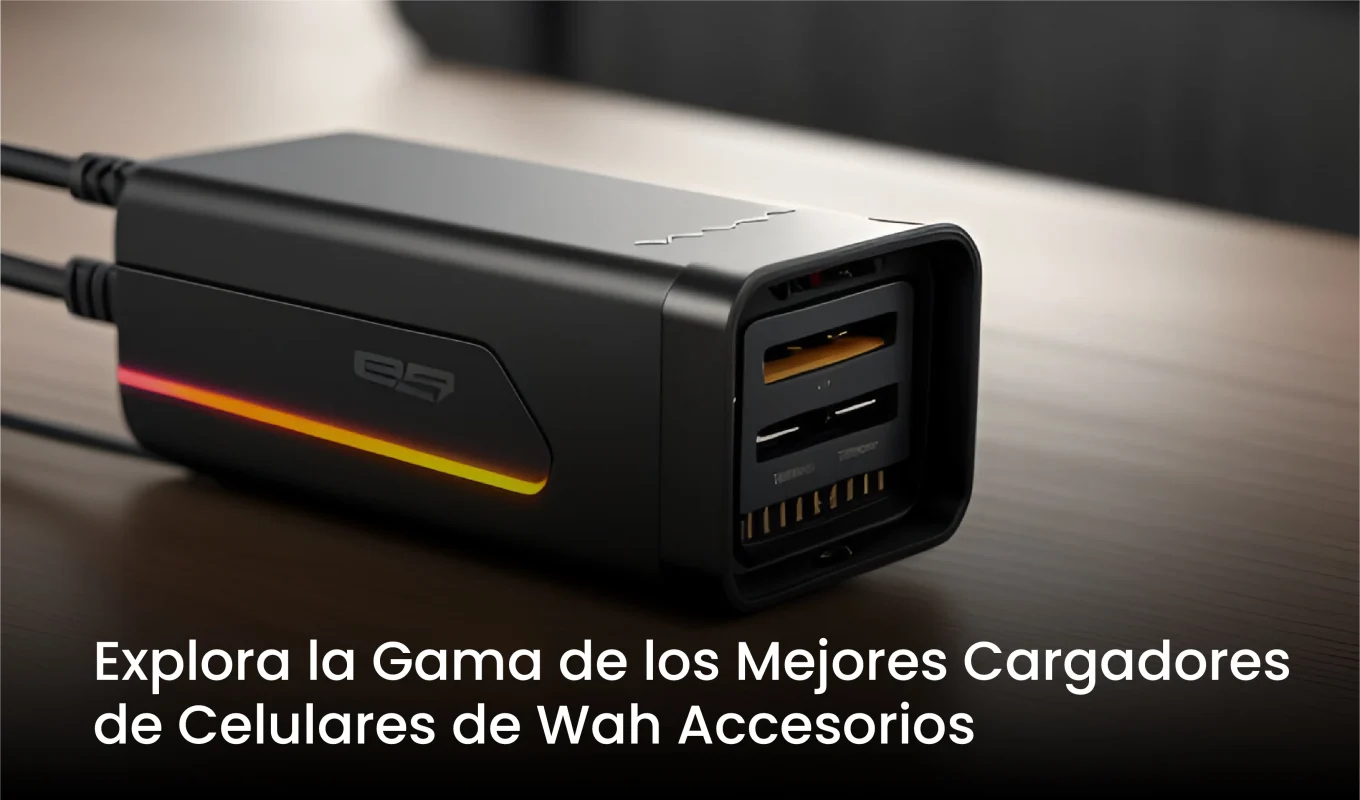 Explora la Gama de los Mejores Cargadores de Celulares de Wah Accesorios