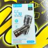 Celebrat CC17 55W Cargador de Coche Carga Rápida Dual USB-A QC3.0 y USB-C PD3.0